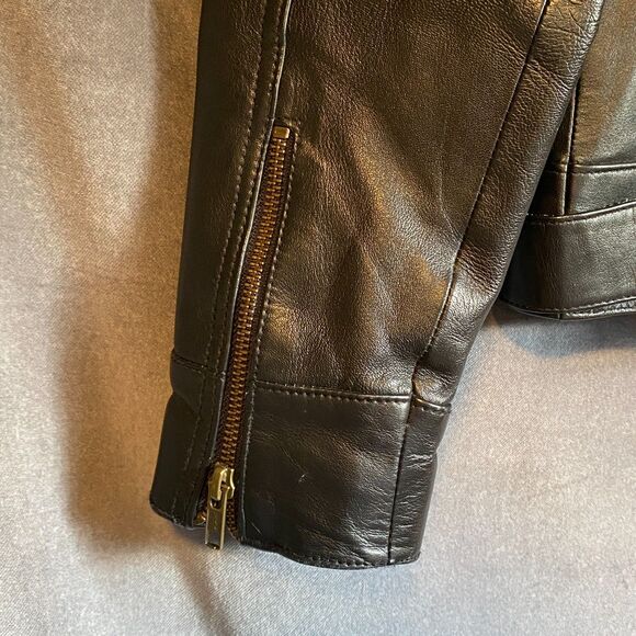 Western Leather XXXL Motorcycle Jacket  Women’s Black Lambskin - Picture 4 of 7